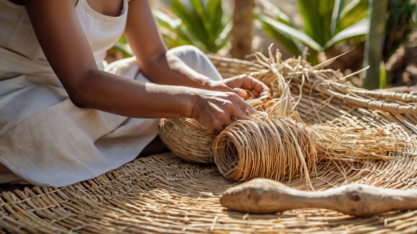 Rafia para Ropa y Accesorios Sostenibles