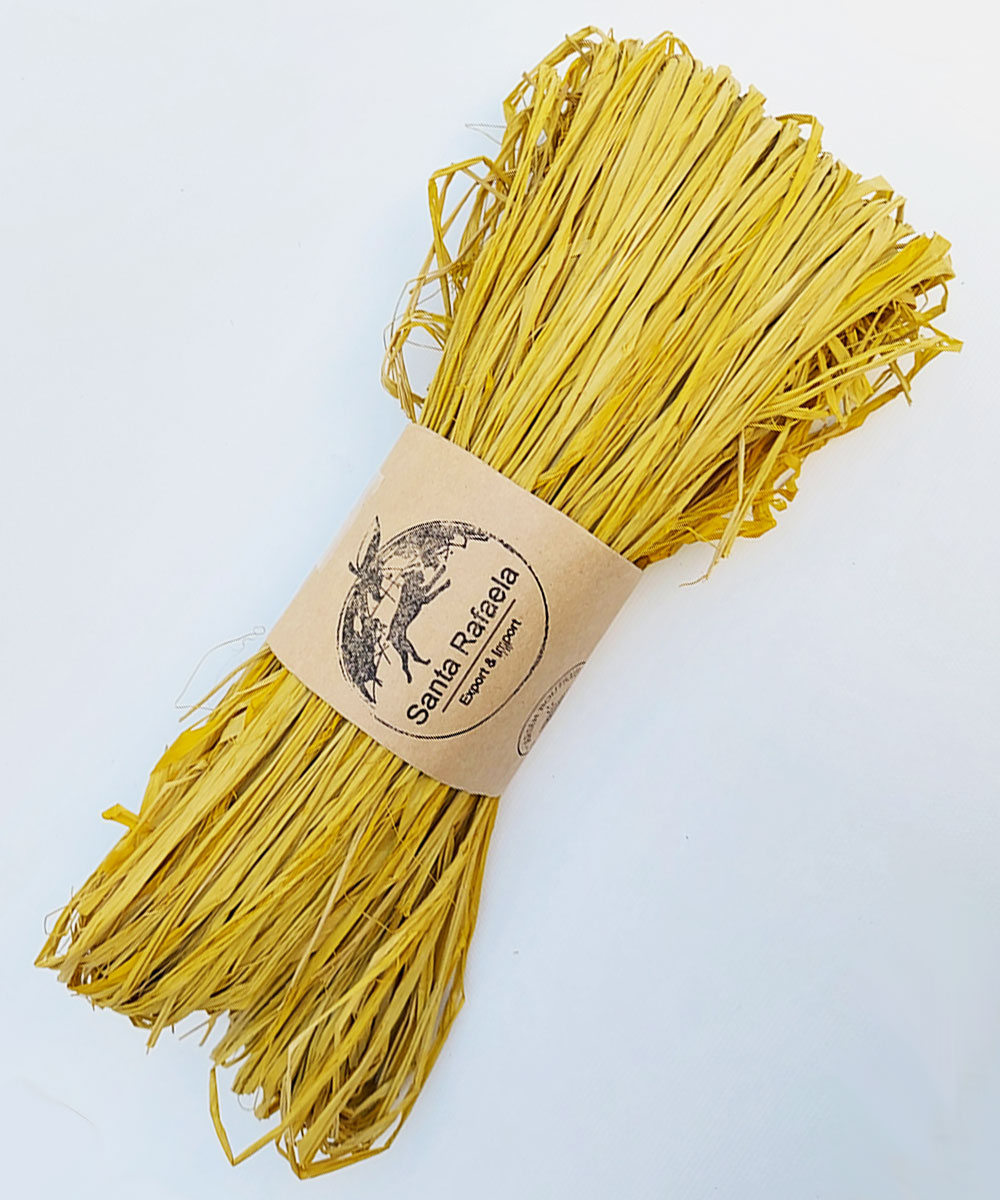 Rafia Color Amarillo Maíz