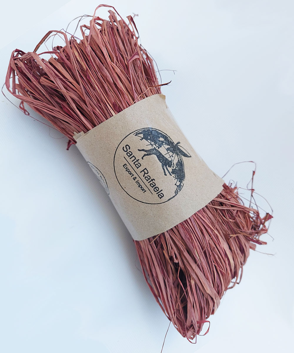 Rafia Color Castaño