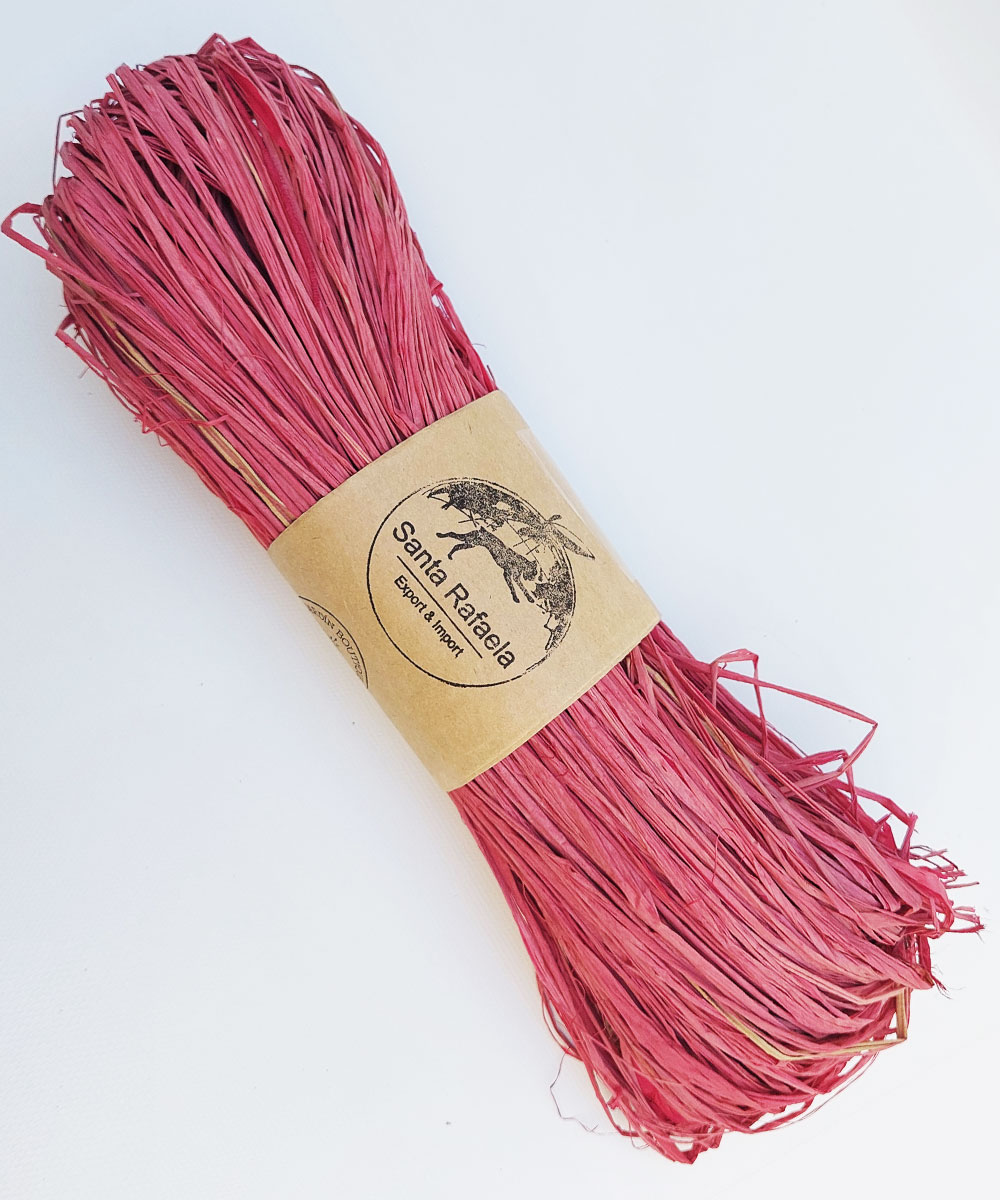 Rafia Color Frambuesa