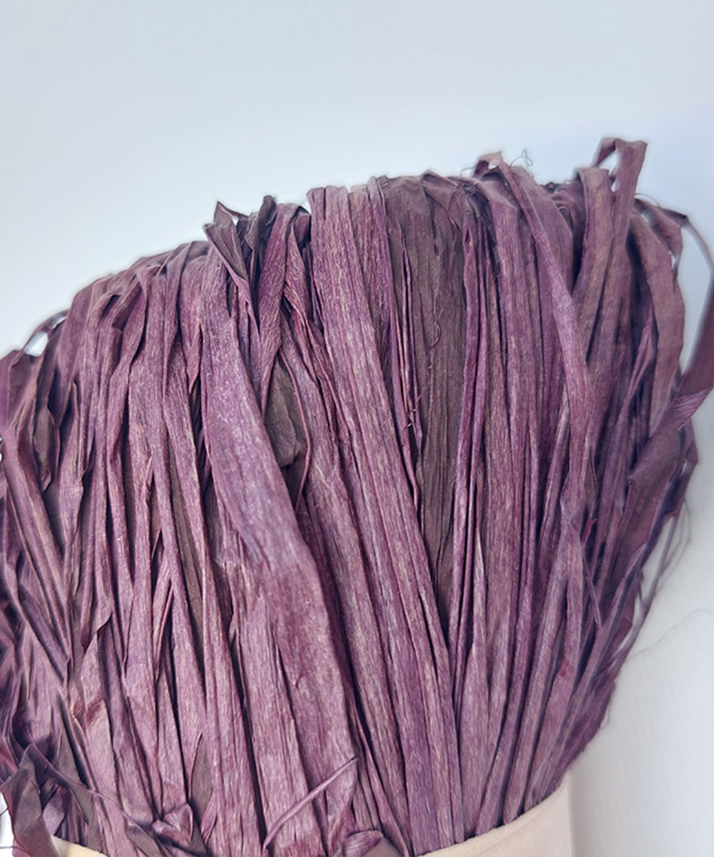 Rafia Color Granate - Imagen 2