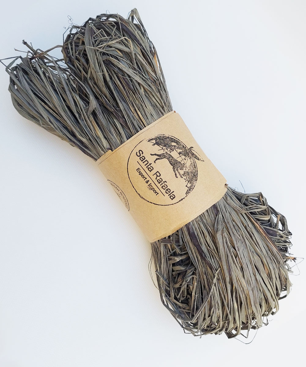 Rafia Color Gris Melange