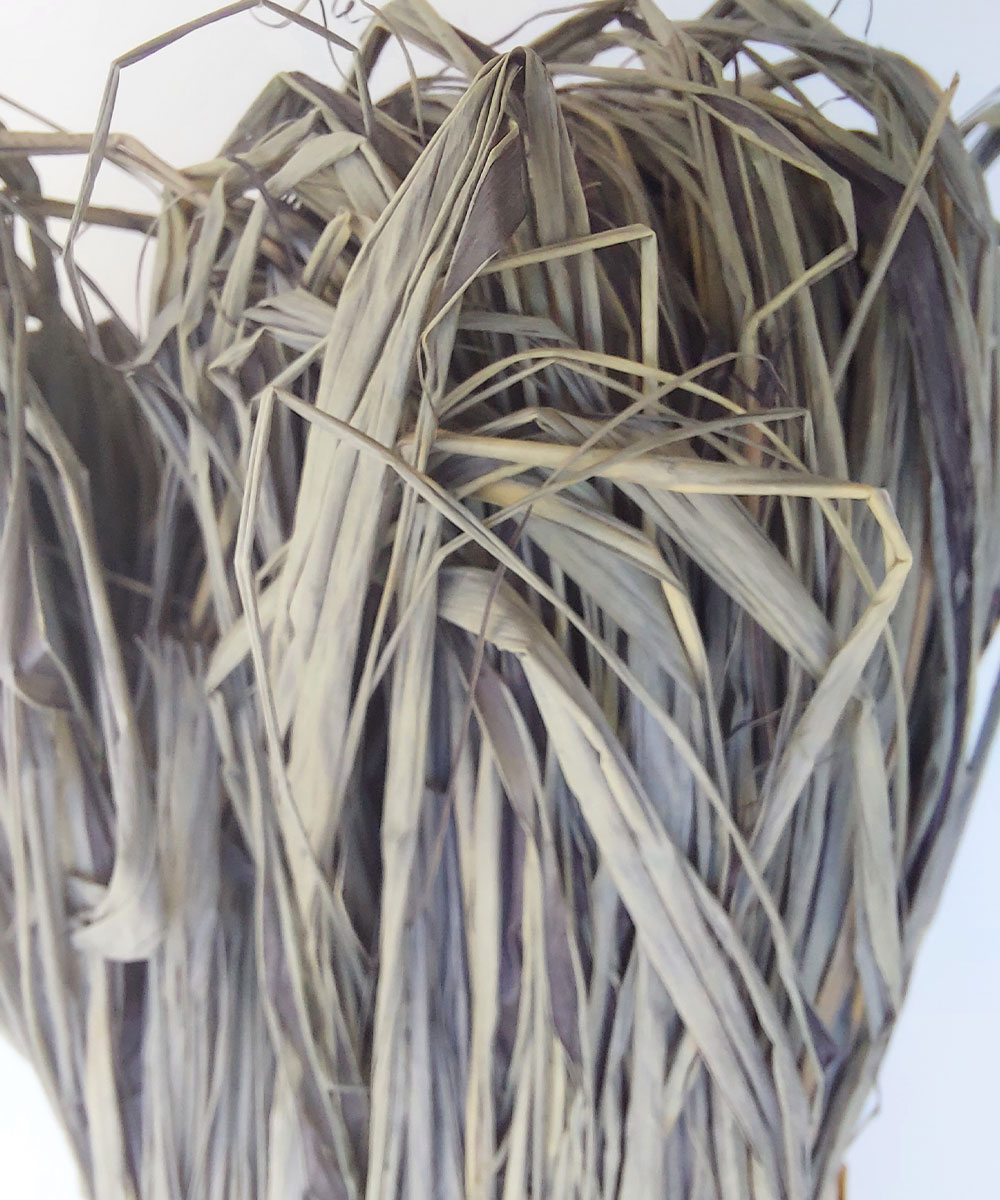 Rafia Color Gris Melange - Imagen 2