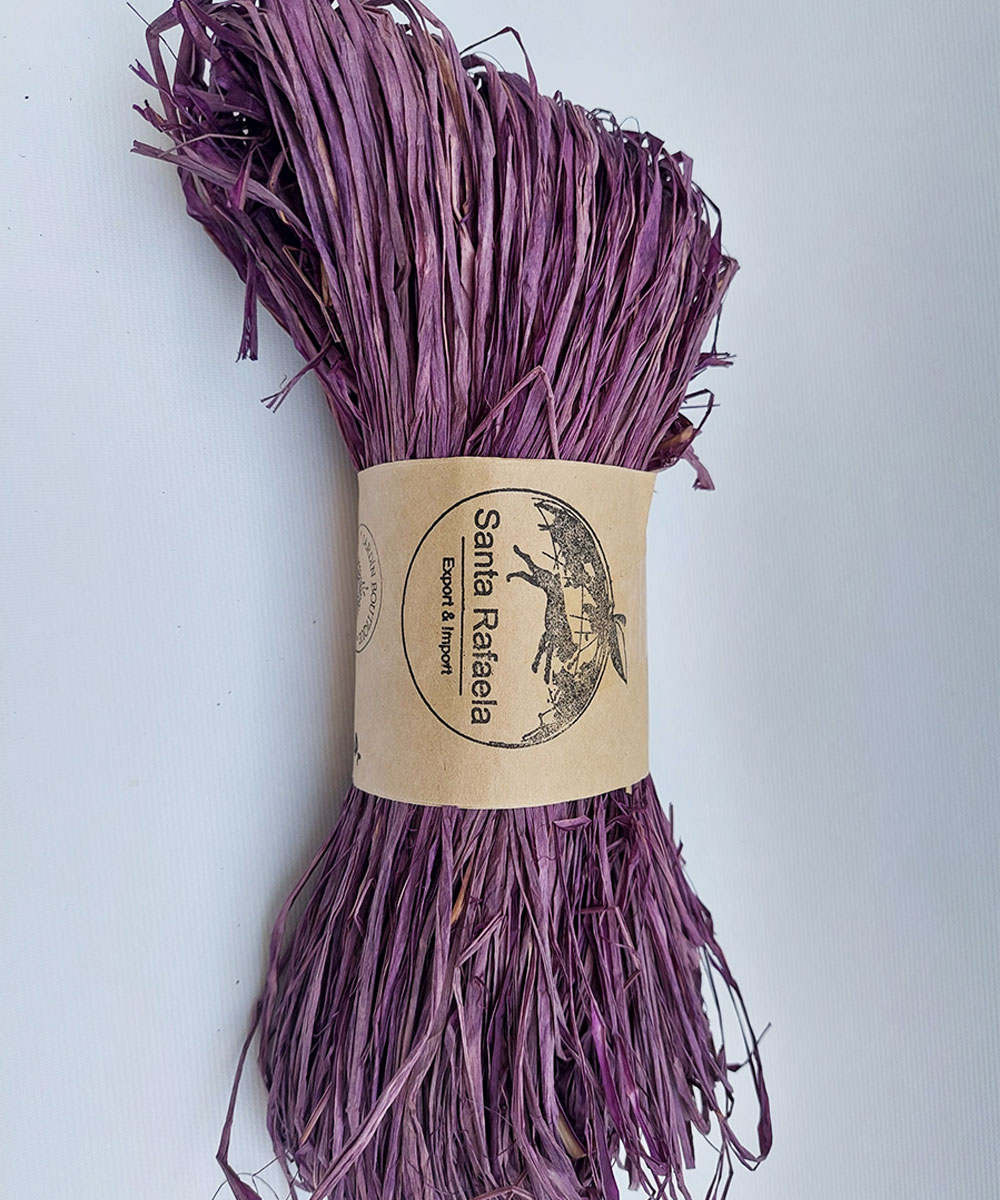 Rafia Color Morado