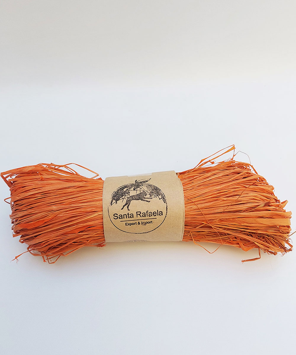 Rafia Color Naranja