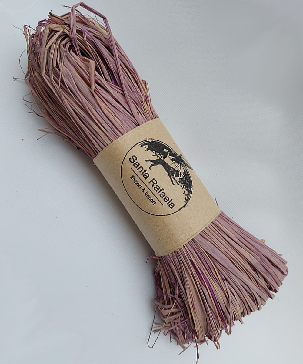 Rafia Color Tie Dye Lila