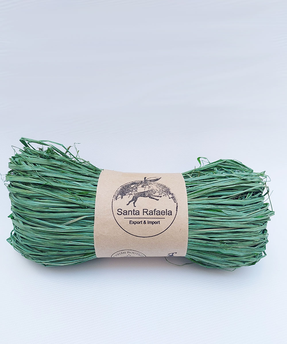Rafia Color Verde Agua