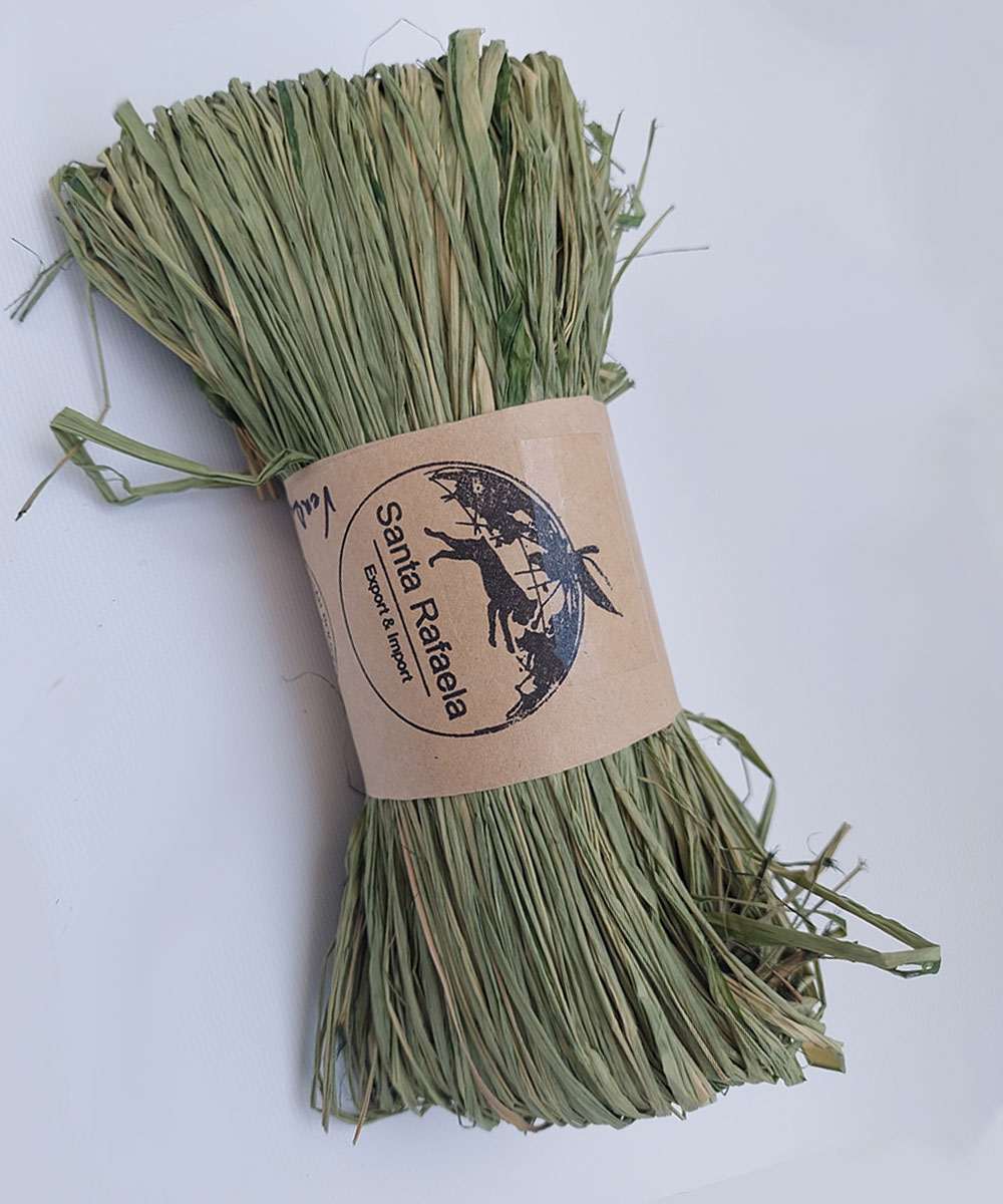 Rafia Color Verde Hierba