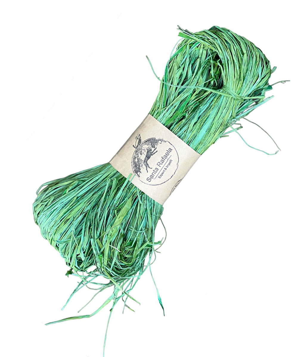 Rafia Color Verde Manzana