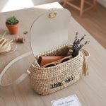 Cartera Raffia